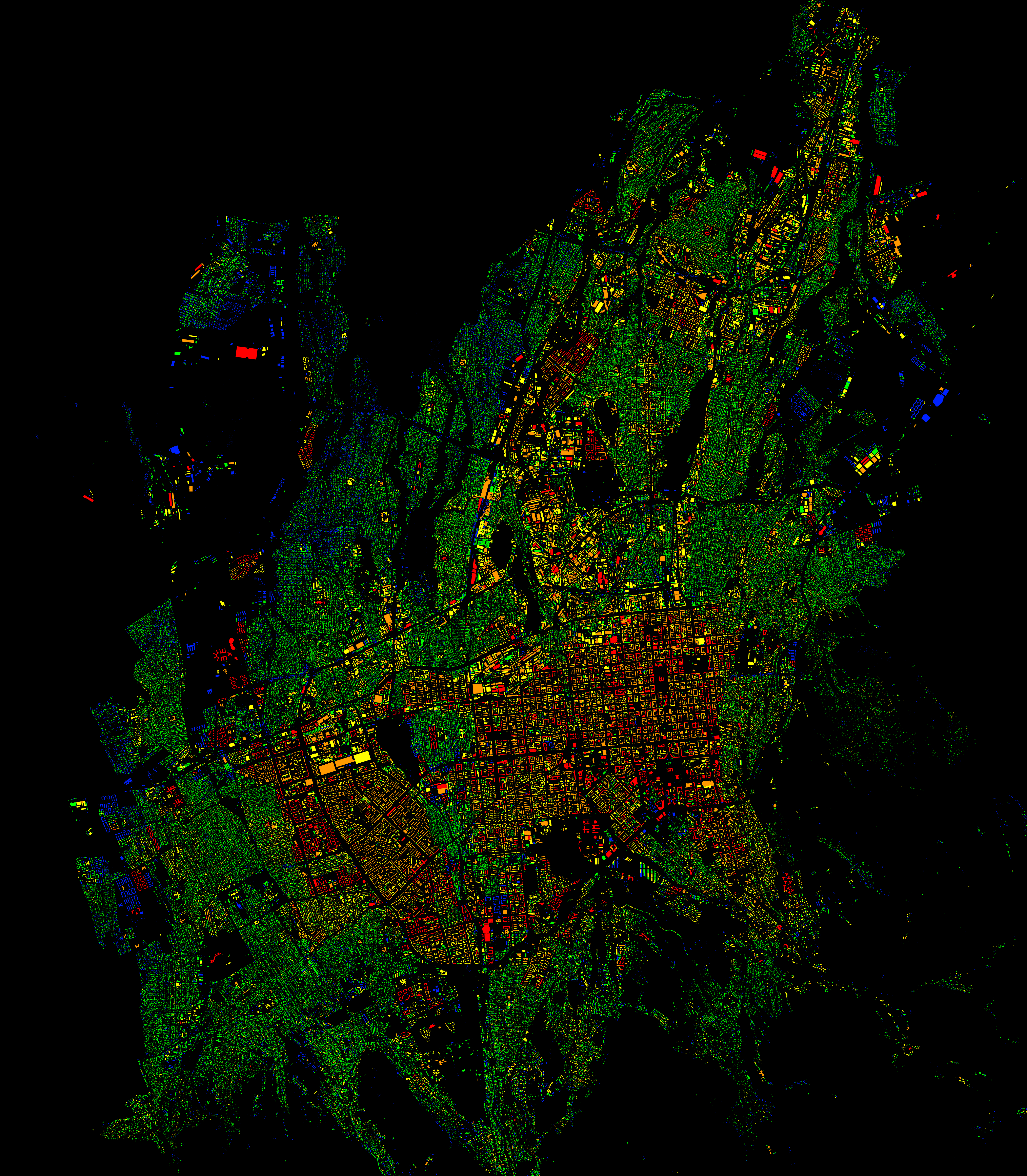 Structure of Almaty Buildings